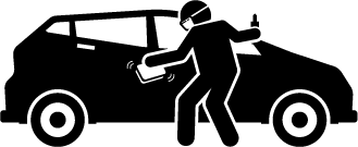 Politur von Auto Icon