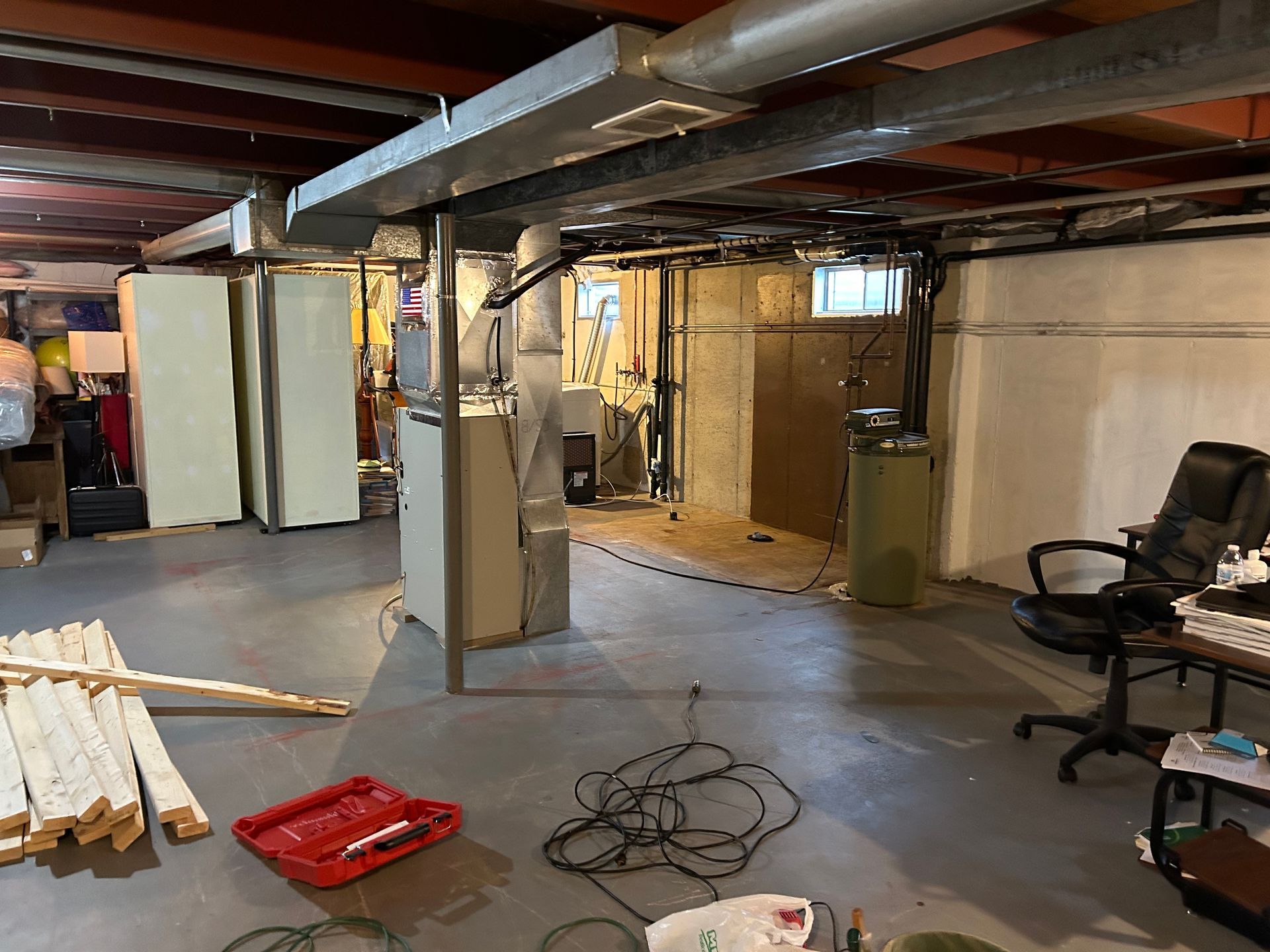 Basement Framing
