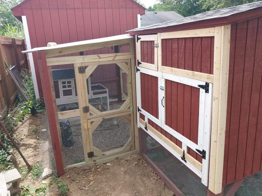 Backyard property improvement project completed by Stroud Fix Handyman Service in Elizabethtown, KY.