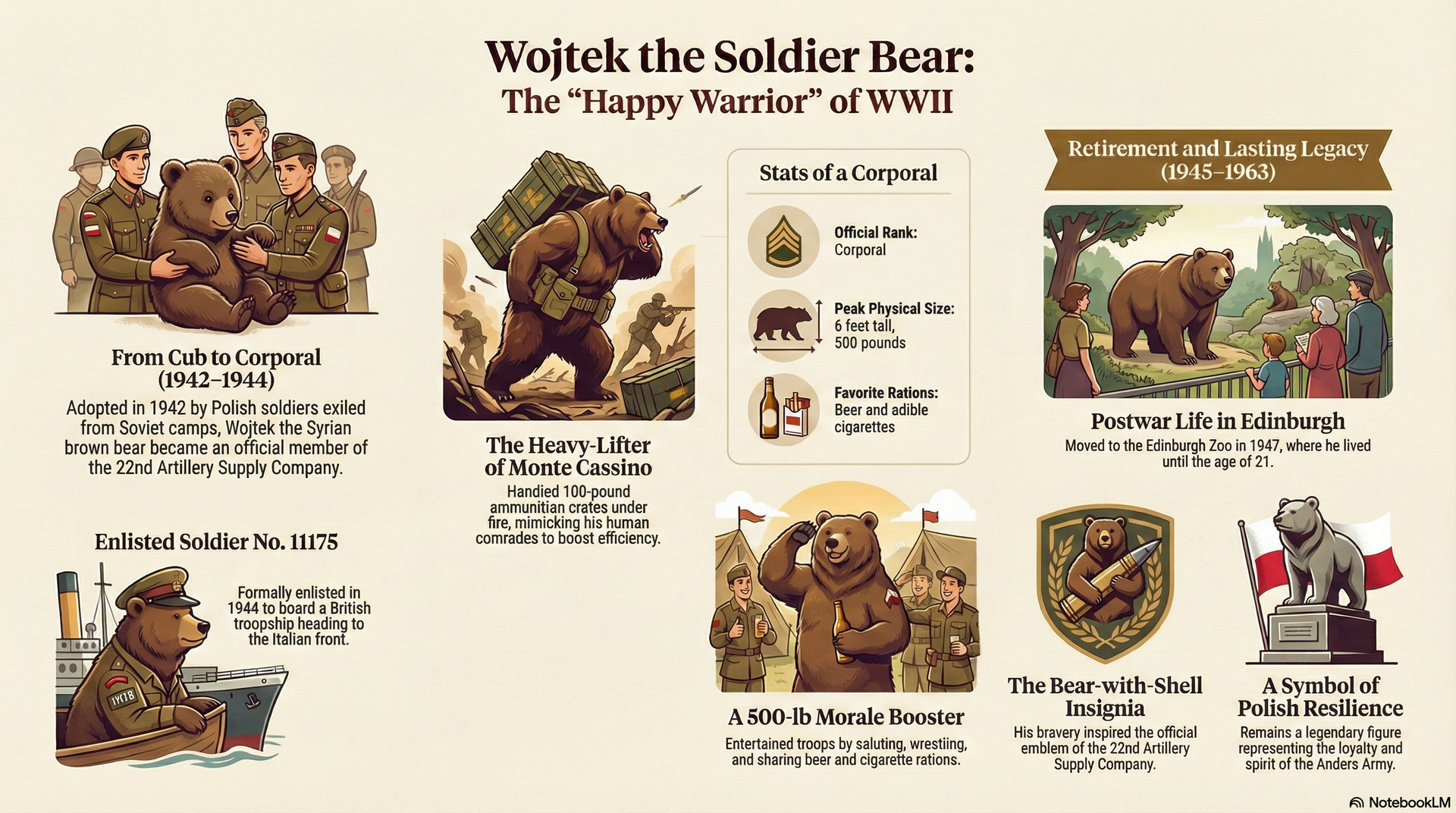 Wojtek the Soldier Bear