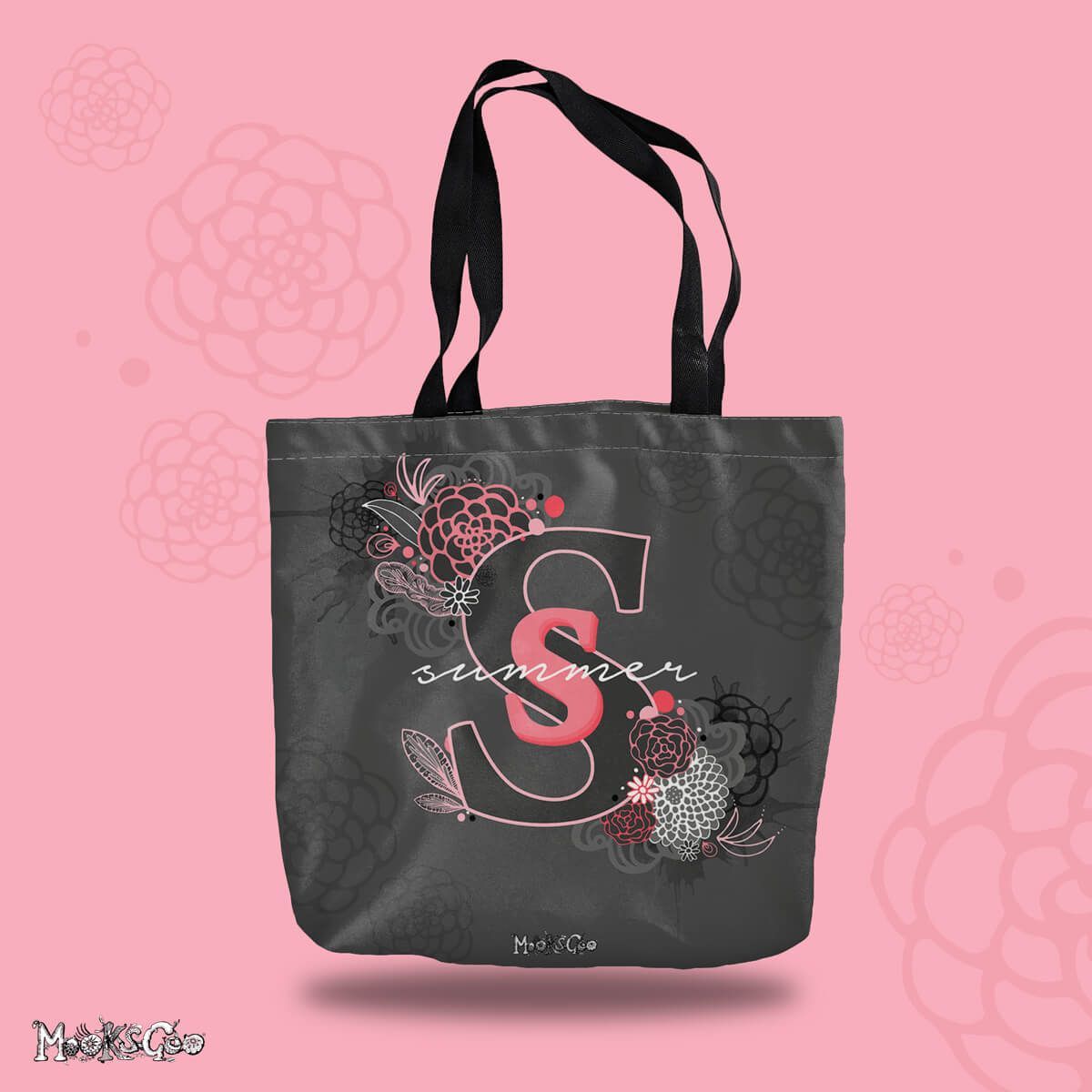 Personalised tote bag PE bag, designed by MooksGoo