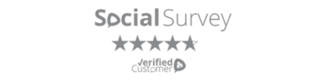 A social survey logo with four stars on it