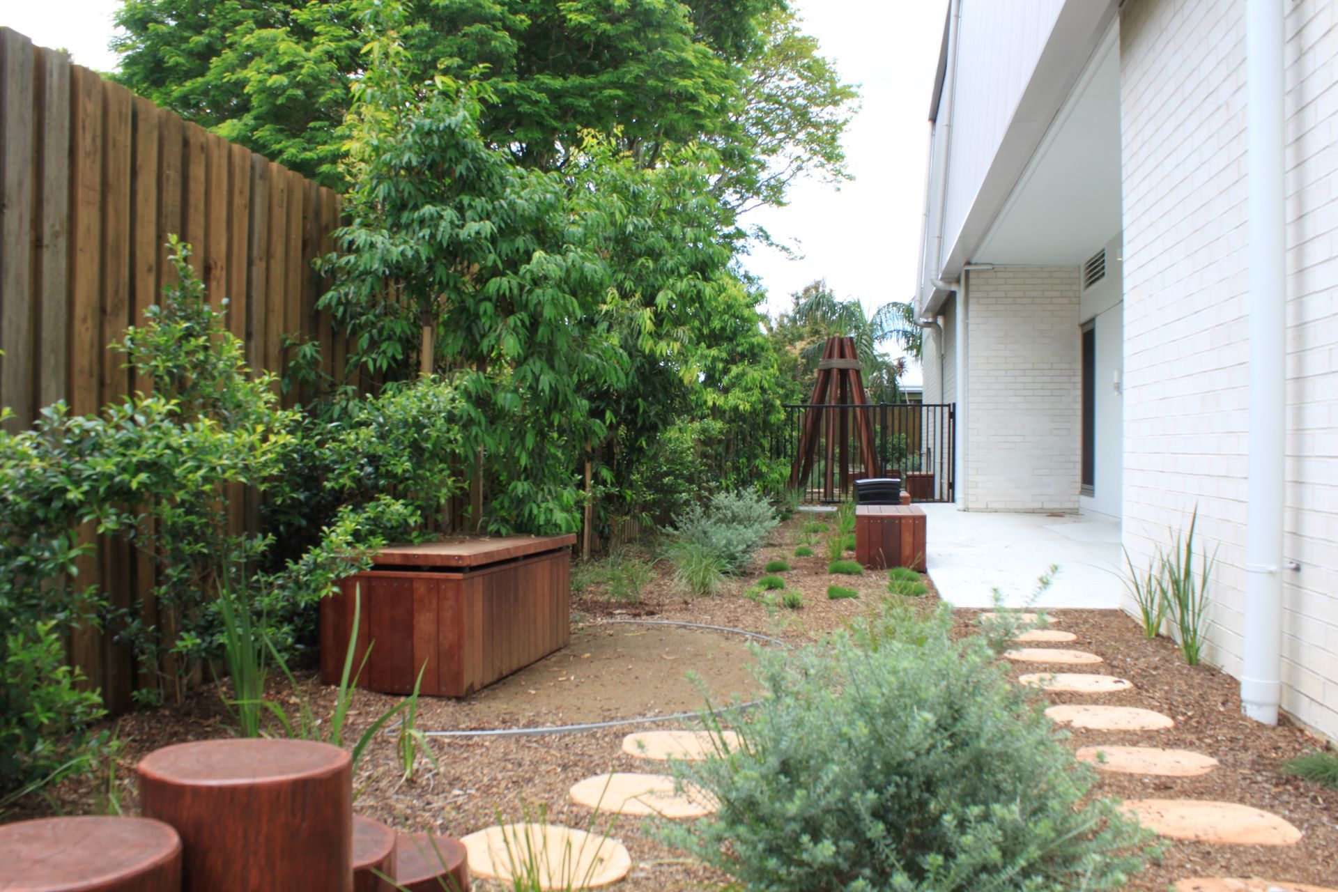 St Lukes Child Care Backyard Garden