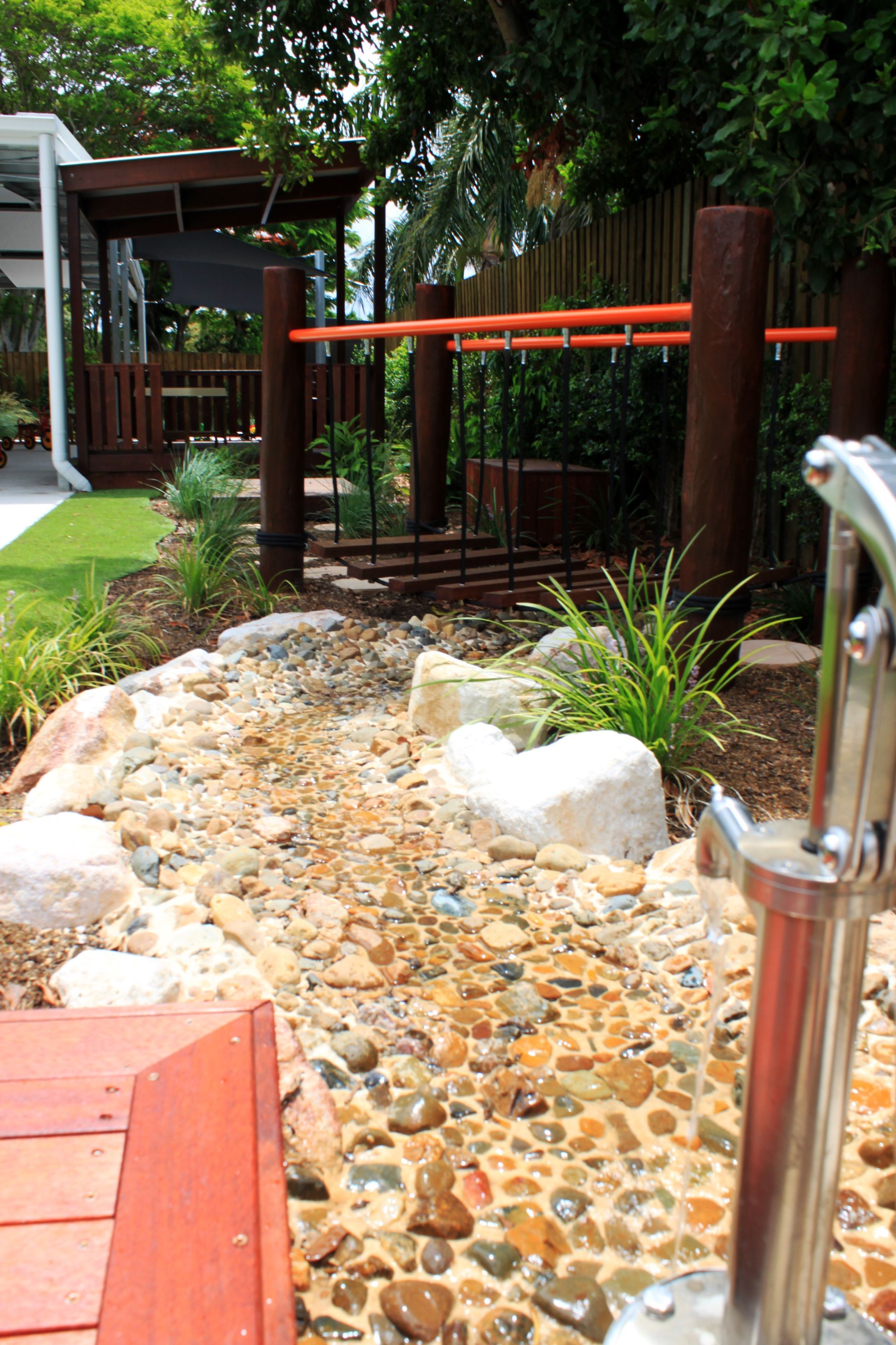 St Lukes Child Care Playground Landscape