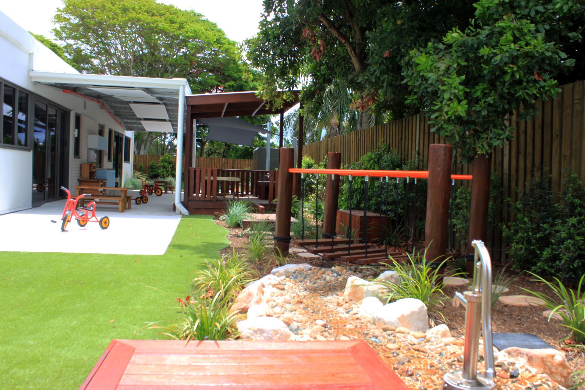 St Lukes Child Care Patio