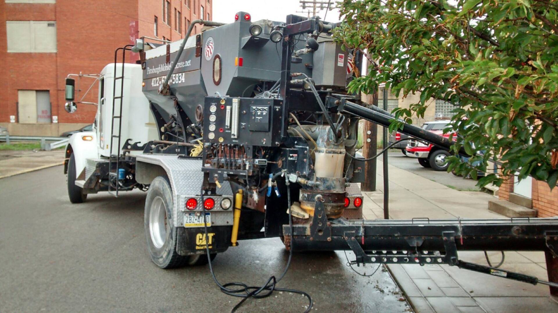 Concrete Truck Delivery — Pittsburgh, PA — Pittsburgh Mobile Concrete Concrete Truck Delivery — Pittsburgh, PA — Pittsburgh Mobile Concrete