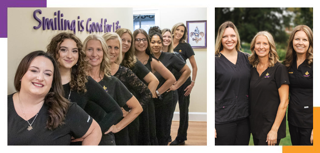 Dr. Jana Boyd with employees