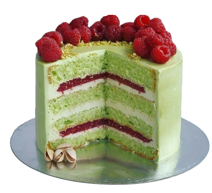 pistache framboos, something sweet, pistache cake