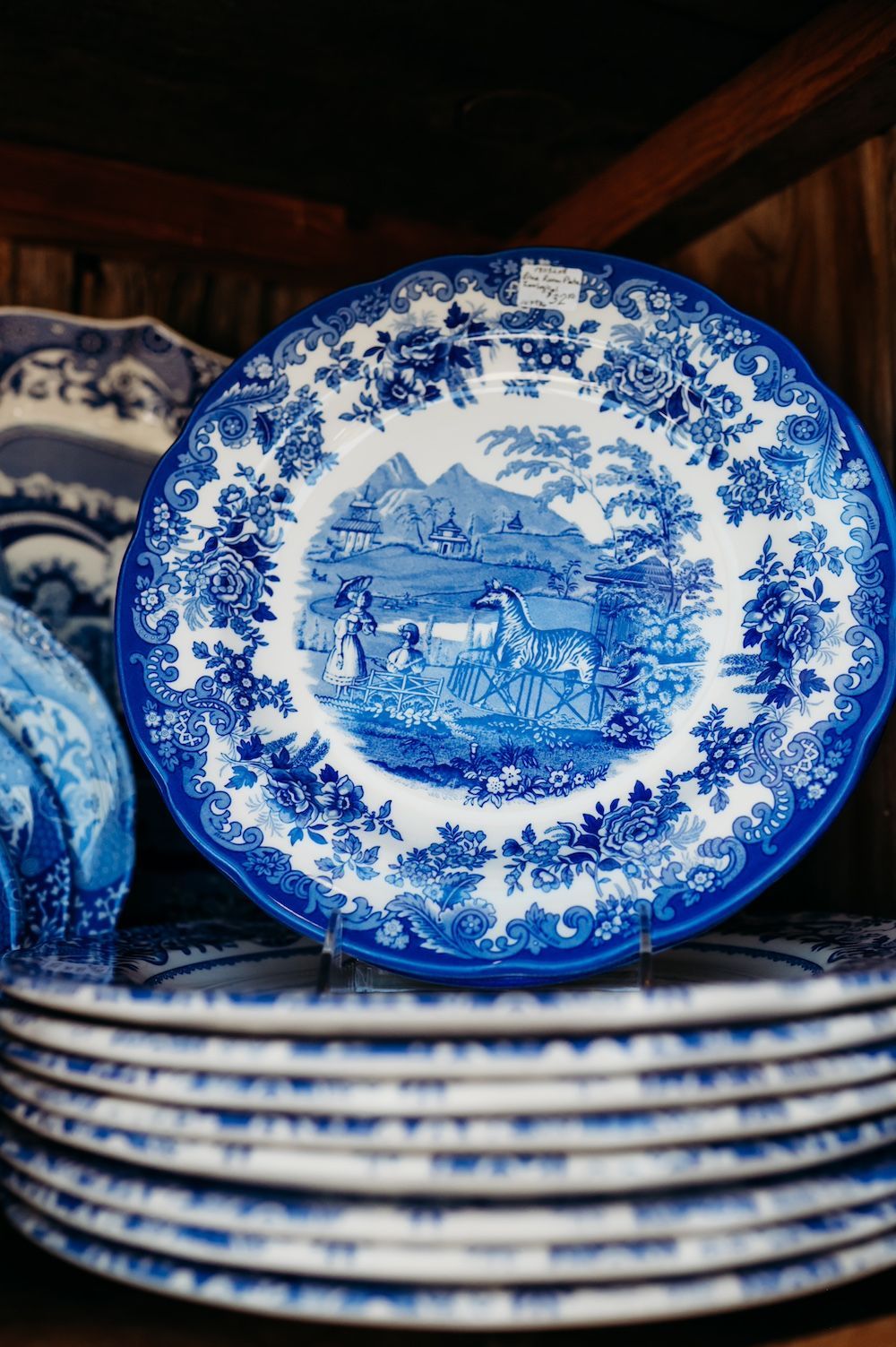 Blue & White Chinoiserie Plates. Shop Elegant Dishes at McAdams in Columbia, MO.
