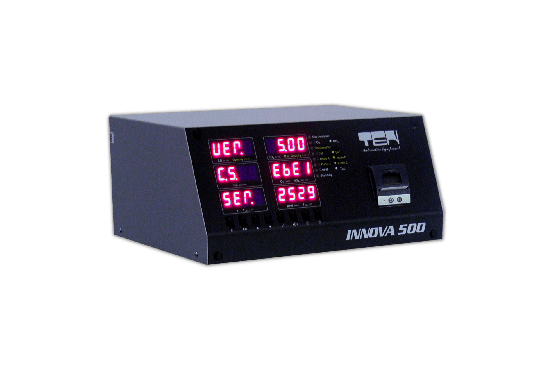 INNOVA 500, Grijze INNOVA 500, Multigastester, Multigas analyzer met printer