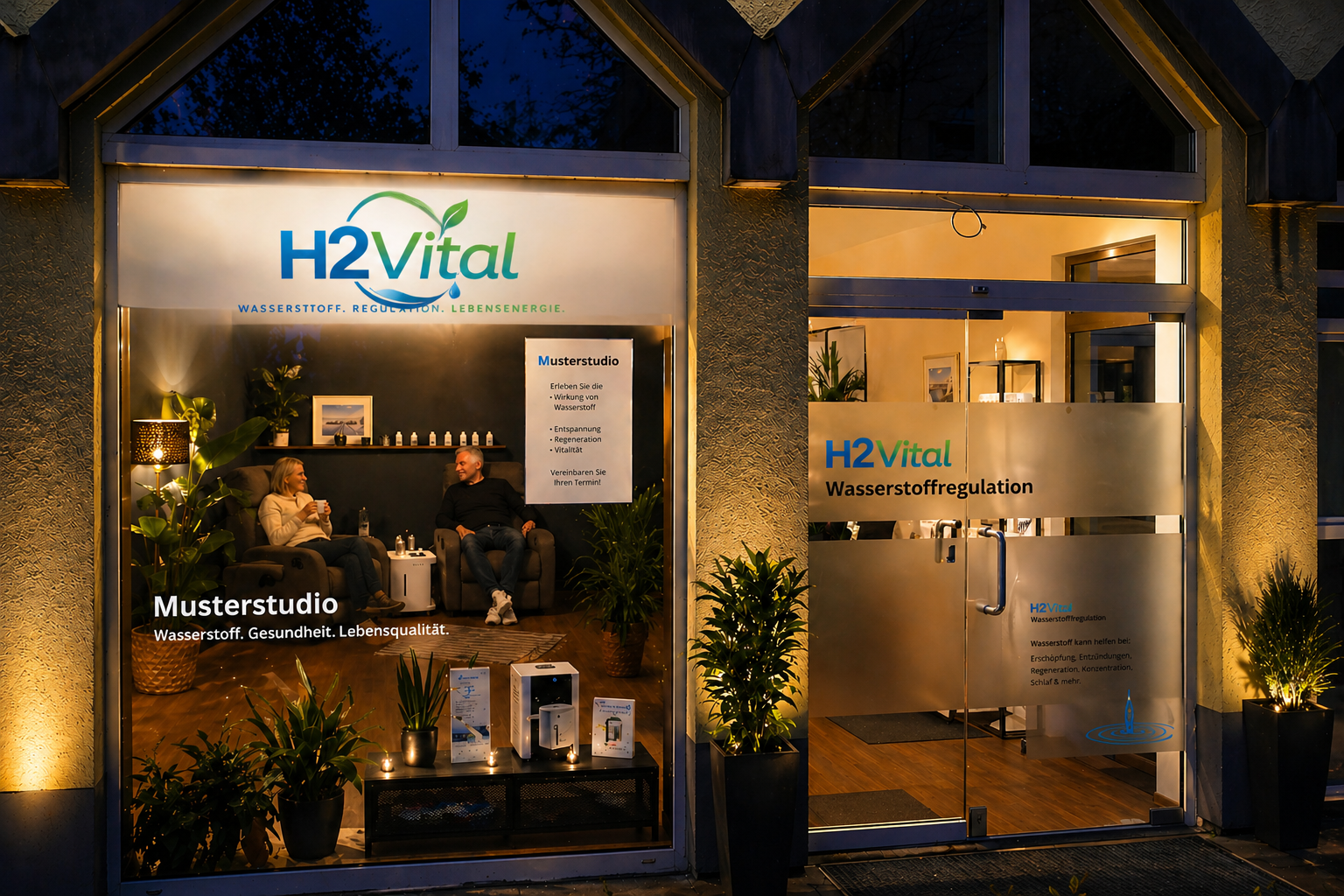 H2Vital Studio Außenwirkung