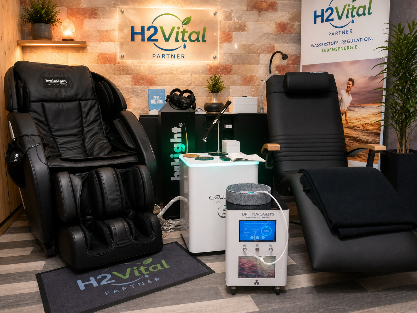 H2Vital mit ergänzenden Systemen