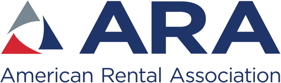 Logo of the American Rental Association, featuring 
