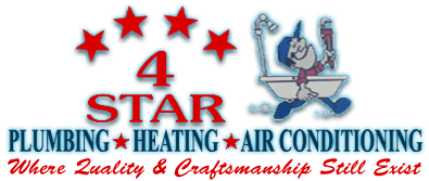 4 Star Plumbing, Heating & Air Conditioning logo