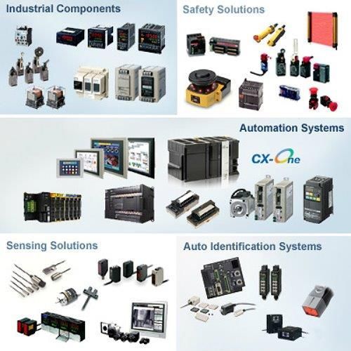 Vari componenti industriali e di automazione sono esposti nelle categorie: sistemi industriali, di sicurezza, di automazione, di rilevamento e di identificazione automatica.