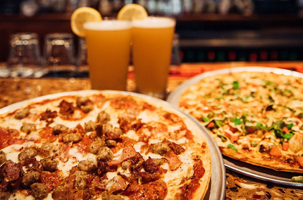 Delicious pizzas and craft beers at The Deuce Pub & Pit 