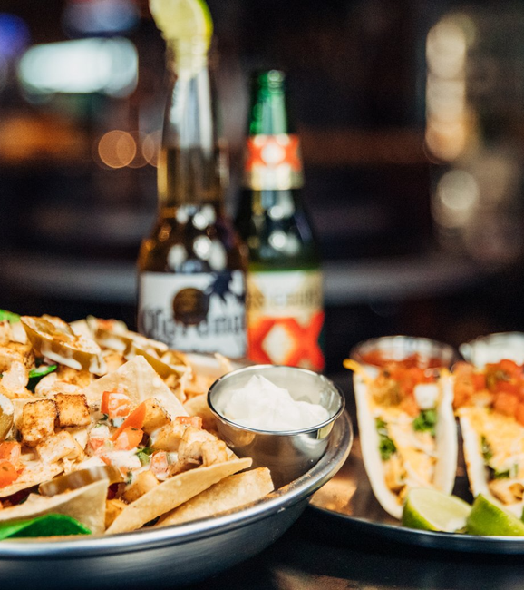 Craft beers and appetizers at The Deuce Pub & Pit in Columbia, MO