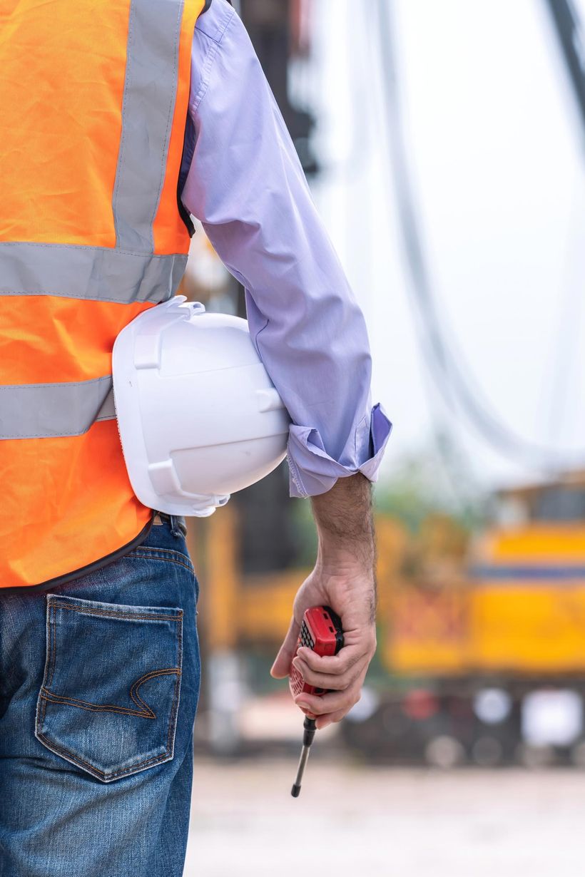 Engineer and hard hat | Cessnock, NSW | Marshall Scott Surveying & Land Development Consultants