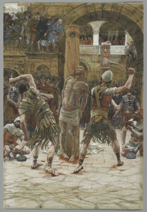 The Scourging of Our Lord Jesus Christ at the Pillar