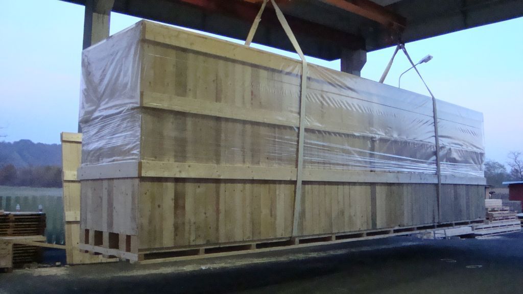 imballaggi industriali in legno