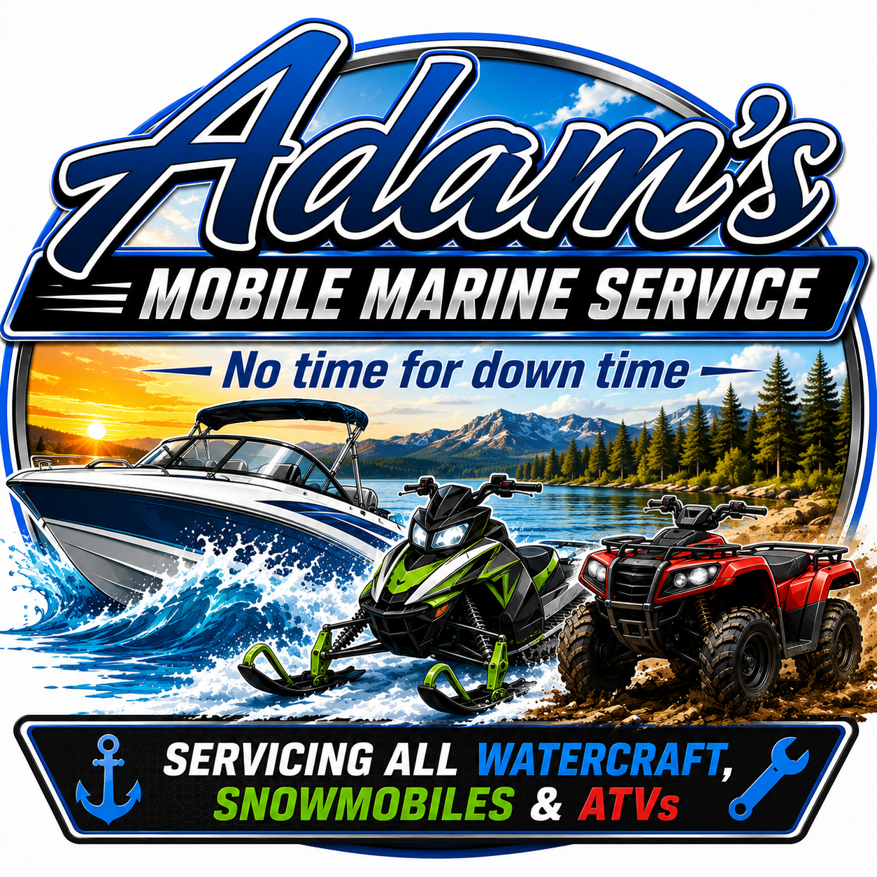 Repair Service boats, pontoons, ATVs, UTVs, and Snowmoblies