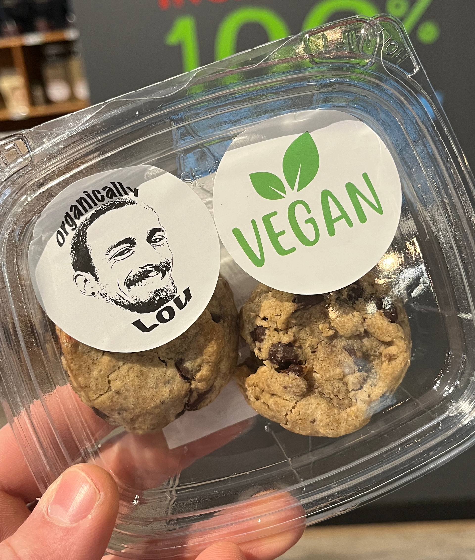 Vegan Sourdough Chocolate Chip Cookie 2PK
