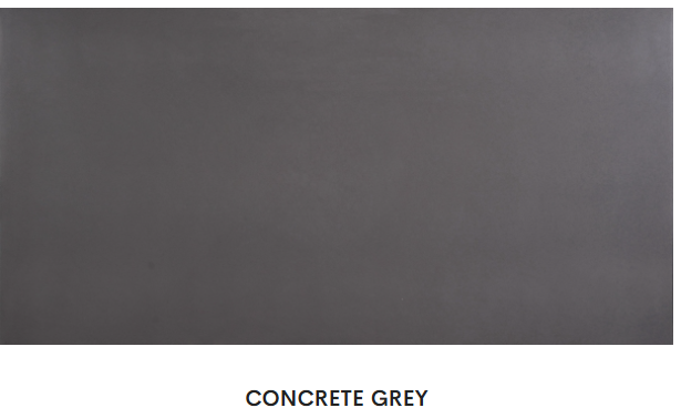A picture of a concrete grey tile on a white background.