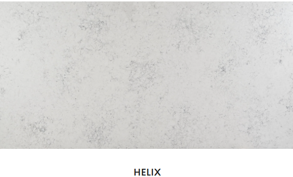 A close up of a white tile with the word helix on it.