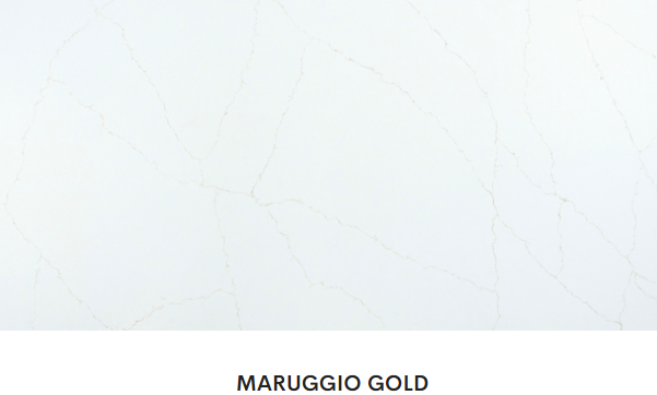 A white tile with the word maruggio gold on it.