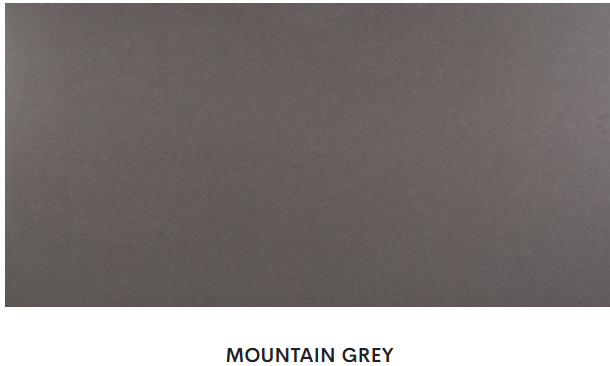 A picture of a mountain grey tile on a white background.