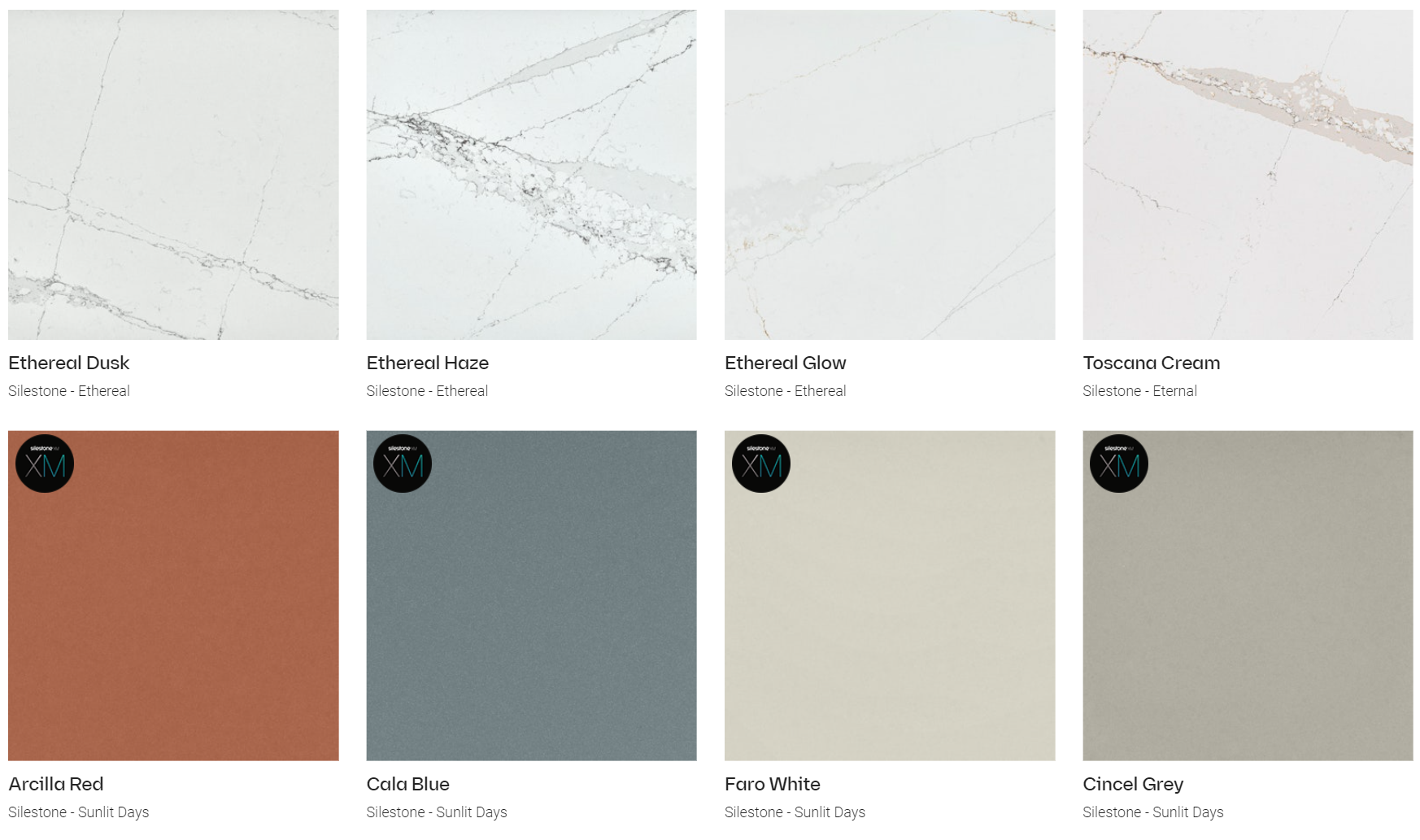 There are many different types of tiles in this picture.