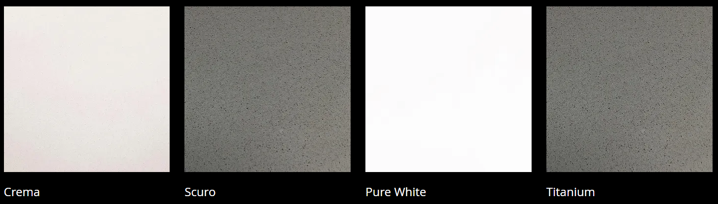 Four different types of tiles are shown in a row.