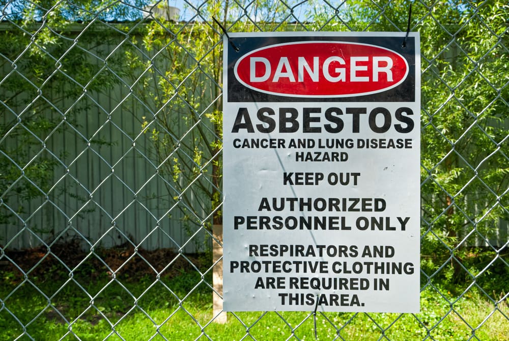 Warning Sign — Asbestos Removal in Currajong, QLD