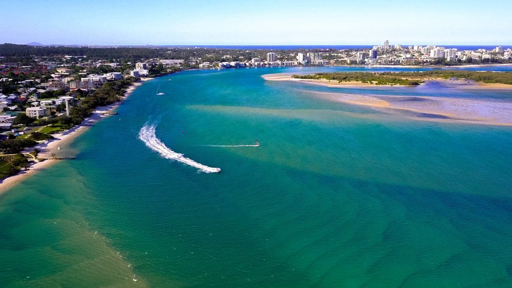 Aerial Shot of Caloundra — Asbestos Removal in Sunshine Coast, QLD