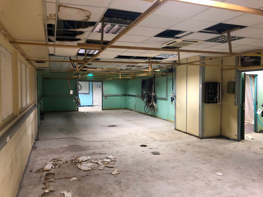 Abandoned Office Space — Asbestos Removal in Rockhampton, QLD