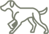 dog outline icon