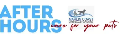After Hours Logo — Marlin Coast Veterinary Hospital in Trinity Beach, QLD