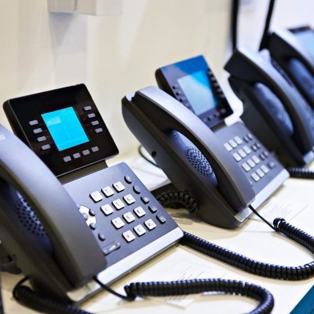 fixed desk phones