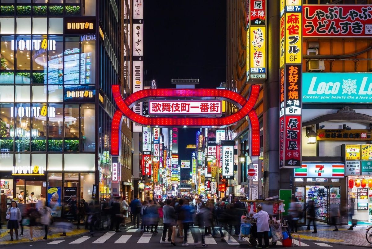 Tokyo at night