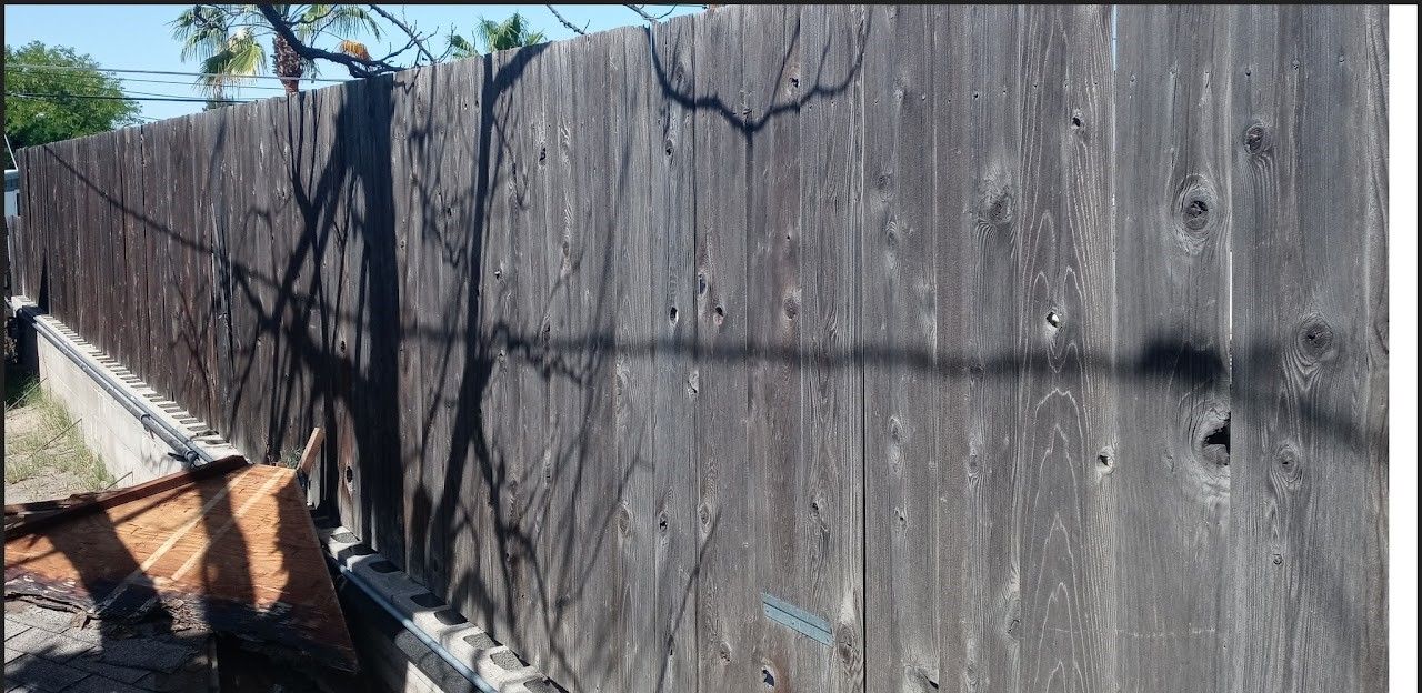 Wood Cleaning  Before — Tucson, AZ — MJ's Pressure Washing