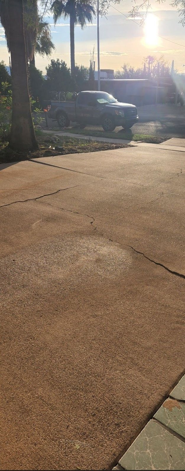 Driveway Cleaning After — Tucson, AZ — MJ's Pressure Washing