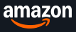 A close up of the amazon logo on a black background.