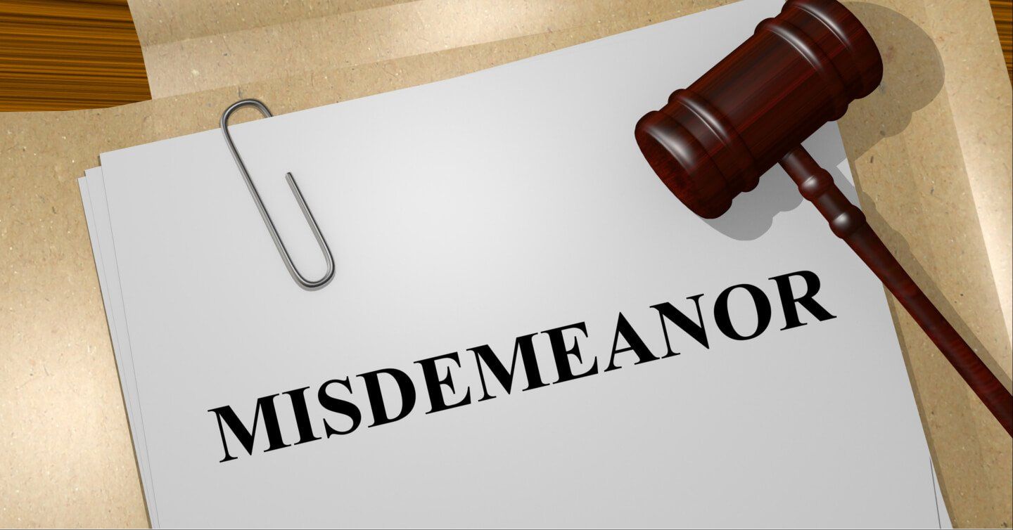 appear in court misdemeanor charges office of lance robinson
