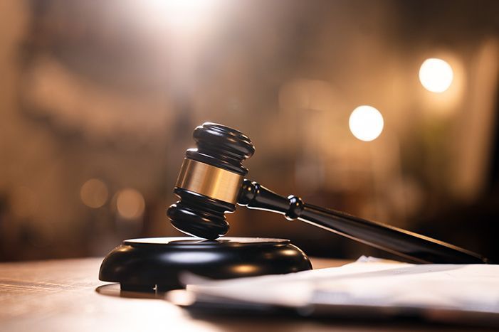 New Orleans judge and gavel