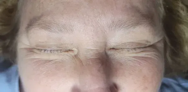 Before Eyelashes Application — Newtown, PA — Bally Beauty