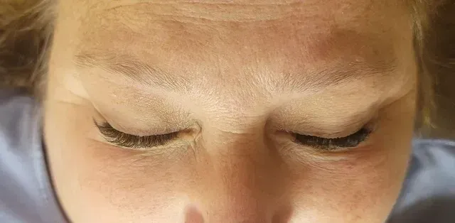 After Eyelashes Application — Newtown, PA — Bally Beauty