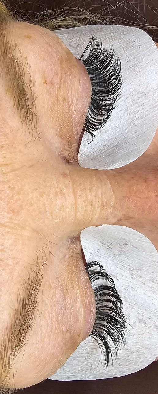 Before Long Eyelashes Application — Newtown, PA — Bally Beauty