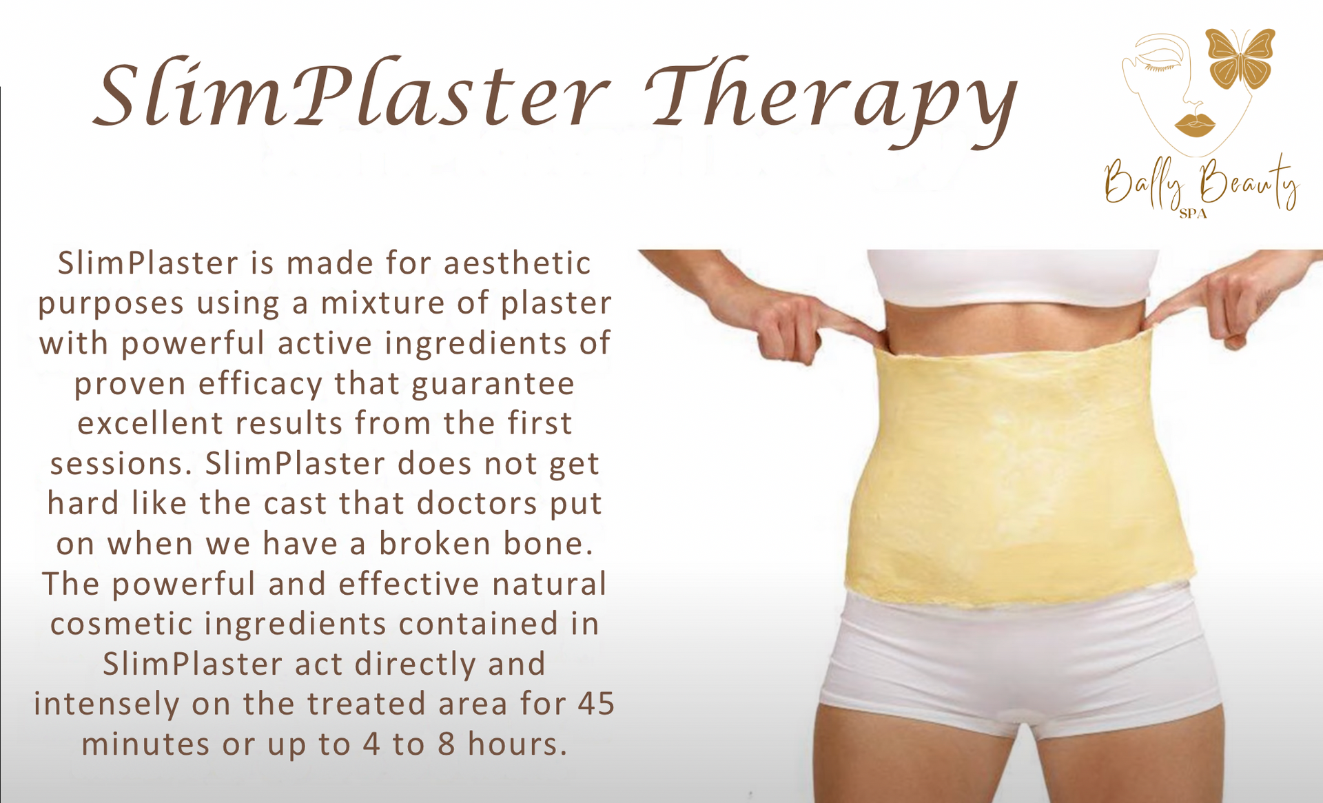 Slim Plaster Therapy — Newtown, PA — Bally Beauty Slim Plaster Therapy — Newtown, PA — Bally Beauty