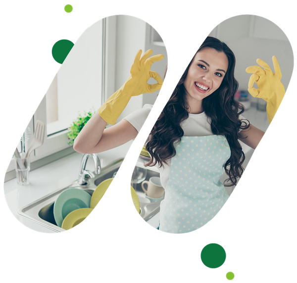 Young residential cleaner in Regina