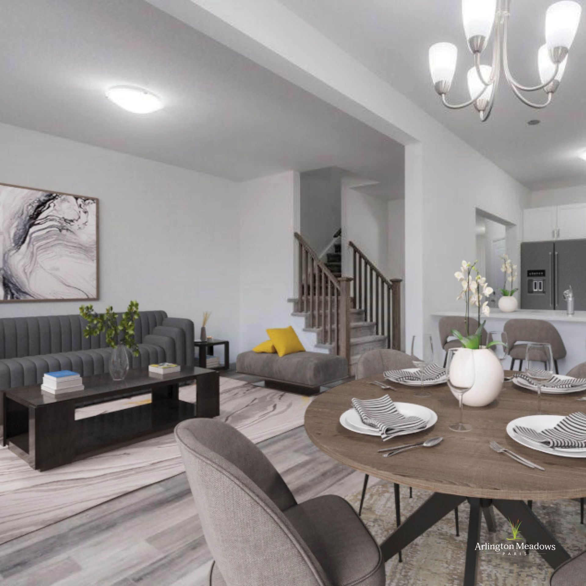 Arlington Meadows -Townhome interior photo